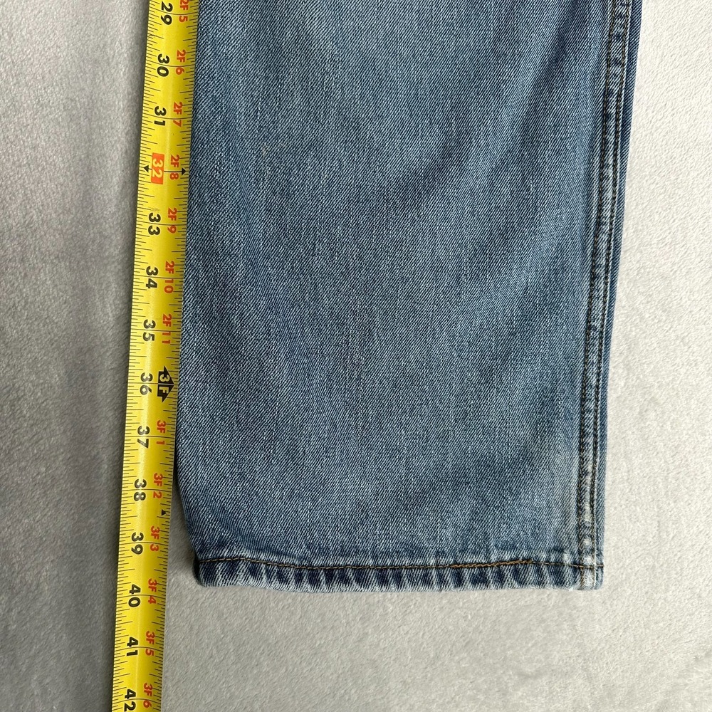Levi's 550 Relaxed Fit Jeans Men's Size 40x29 Distressed Denim Medium Wash - Picture 4 of 16